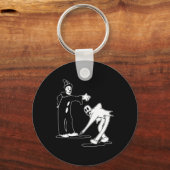 Der Clown Ghost Magic Tanz Schlüsselanhänger (Vorderseite)