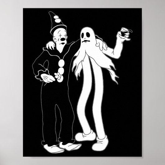 Der Clown Ghost Poster (Vorne)