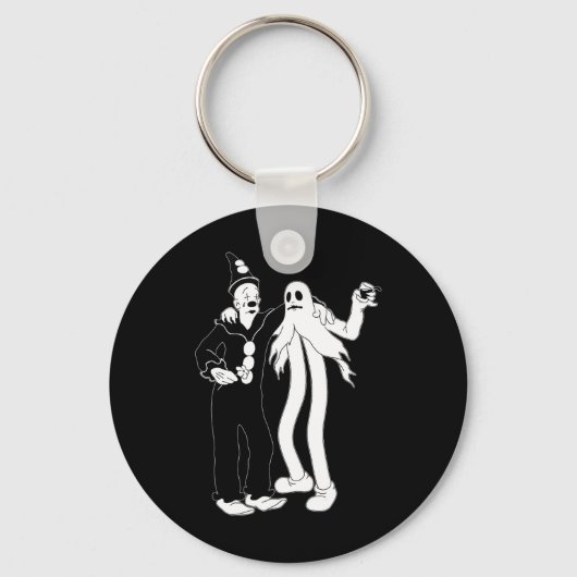 Der Clown Ghost Schlüsselanhänger (Vorderseite)