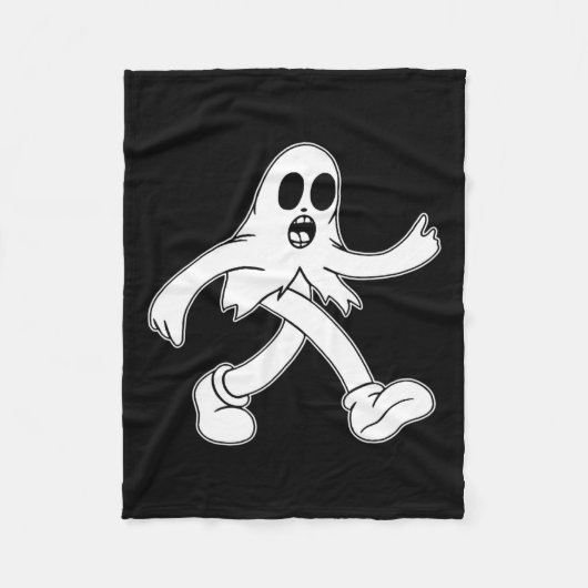 Der Clown Ghost Sheet Ghost Fleecedecke (Vorderseite)