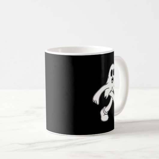 Der Clown Ghost Sheet Ghost Kaffeetasse (VorderseiteRechts)