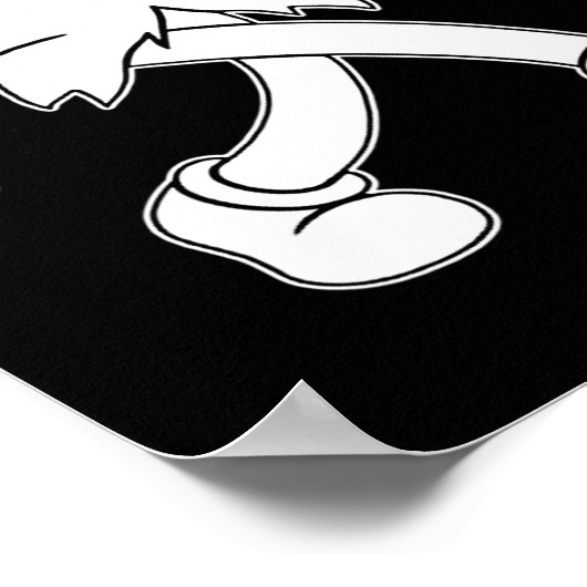 Der Clown Ghost Sheet Ghost Poster (Ecke)