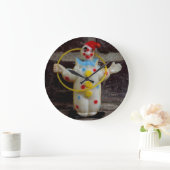 Der Clown Große Wanduhr (Zuhause)