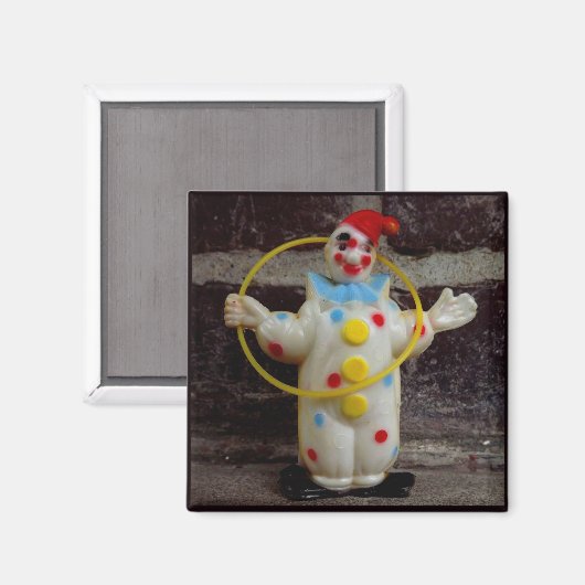 Der Clown Magnet (Vorderseite/Rückseite)