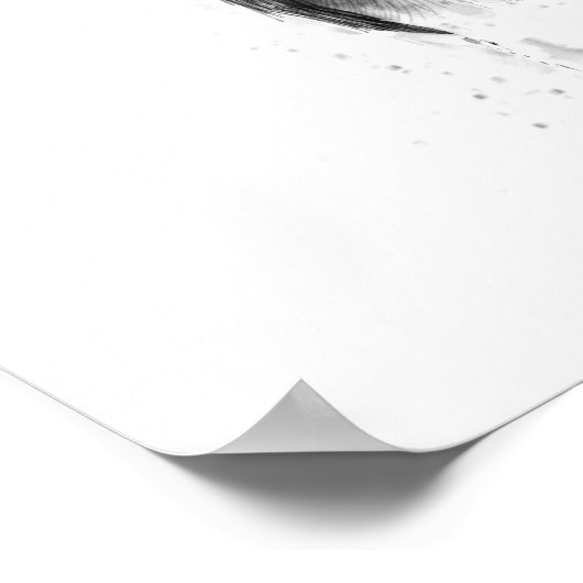 Der Clown Poster (Ecke)