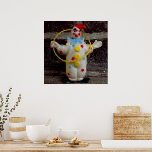 Der Clown Poster (Küche)