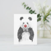 Der Clown Postkarte (Stehend Vorderseite)