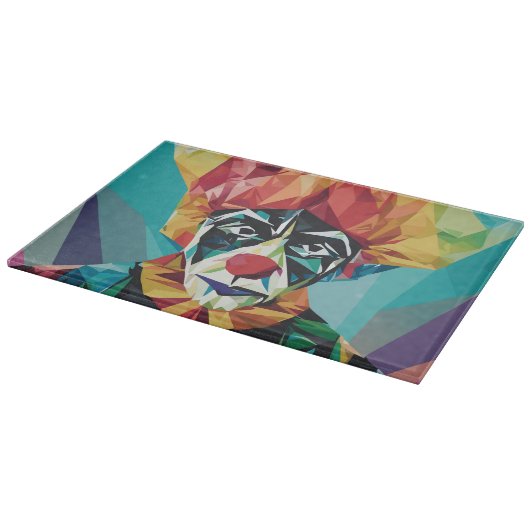 Der Clown Schneidebrett (Ecke)