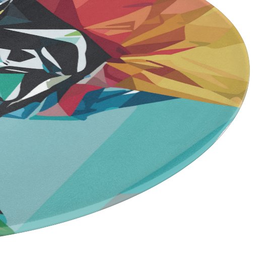 Der Clown Schneidebrett (Ecke)