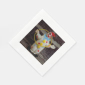 Der Clown Serviette (Ecke)