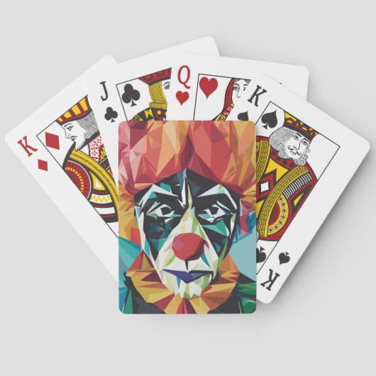 Der Clown Spielkarten (Rückseite)