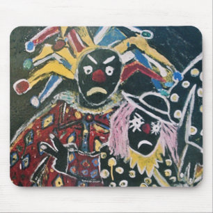 DER CLOWN UND NARR MOUSEPAD