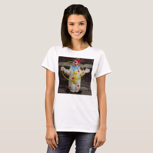 Der Clown vorne und hinten T-Shirt (Vorne ganz)