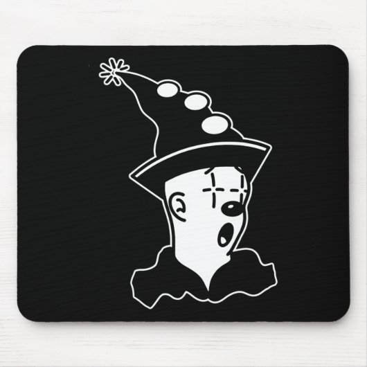 Der Clowngeister überraschte Mousepad (Vorne)
