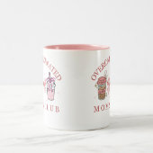 Der Club der Großmutter Zweifarbige Tasse (Mittel)