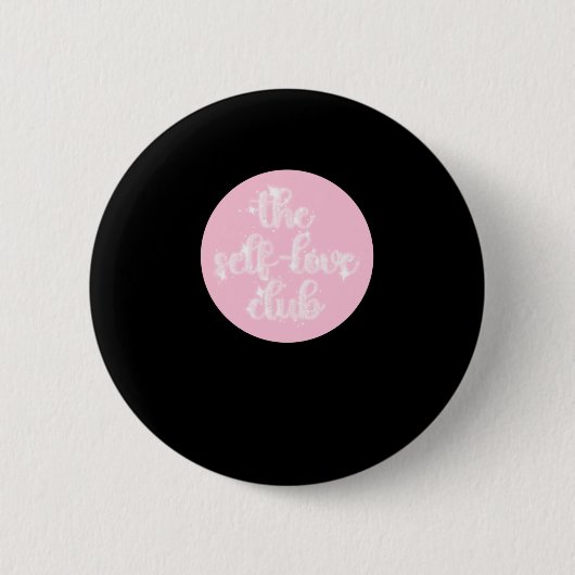 Der Club der Selbstversorger-Liebe Button (Vorderseite)