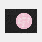 Der Club der Selbstversorger-Liebe Fleecedecke (Vorderseite (Horizontal))