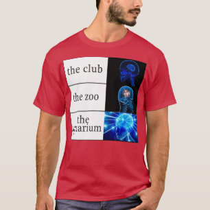 Der Club gegen der Zoo und das Aquarium T-Shirt