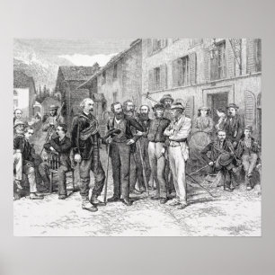 Der Club Room von Zermatt im Jahr 1864, von 'The A Poster