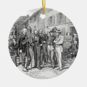 Der Clubraum von Zermatt im Jahre 1864, "vom Keramikornament