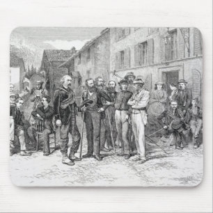 Der Clubraum von Zermatt im Jahre 1864, "vom Mousepad