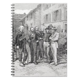 Der Clubraum von Zermatt im Jahre 1864, "vom Notizblock