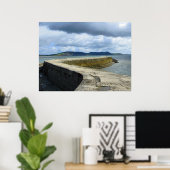 Der Cobb Lyme Regis Poster (Heimbüro)