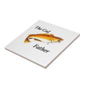 Der Cod-Vater ideale Angler. Fliese (Seite)