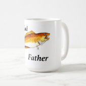 Der Cod-Vater ideale Angler. Kaffeetasse (VorderseiteRechts)