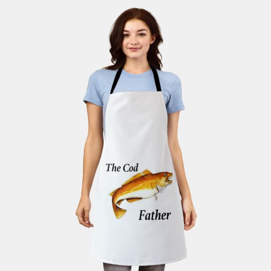Der Cod-Vater ideale Angler. Schürze (Getragen)