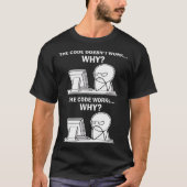 Der Code funktioniert nicht, warum der Code funkti T-Shirt (Vorderseite)