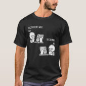 Der Code funktioniert, warum der Computer-Nerd des T-Shirt (Vorderseite)