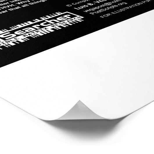 Der Code of Creation - Genesis 1:1 Poster (Ecke)