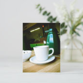 Der Coffee Shop 03 Postkarte (Stehend Vorderseite)