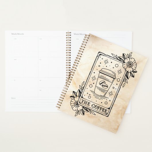 Der Coffee Tarot Card Planner Planer (Anzeige)