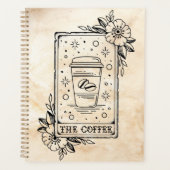 Der Coffee Tarot Card Planner Planer (Vorderseite)