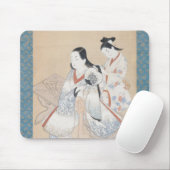 Der Coiffure der Kurtisane, c.1700-14 Mousepad (Mit Mouse)