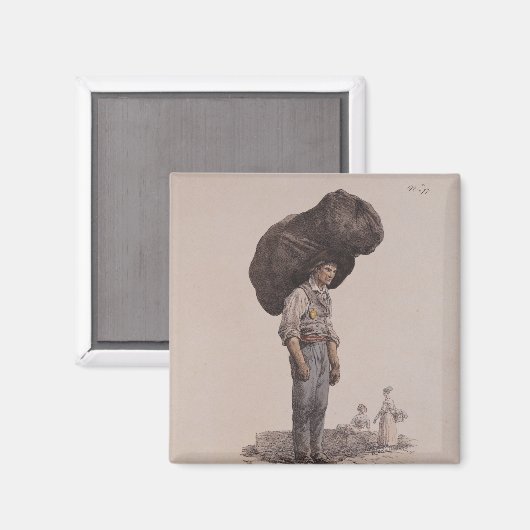 Der Collier Magnet (Vorderseite/Rückseite)