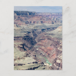 Der Colorado Fluss fließt durch die innere Schluch Postkarte