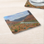 Der Colorado Rechteckiger Pappuntersetzer (angewinkelt)