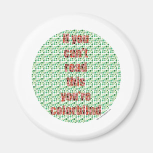 Der Colorblind-Test Magnet