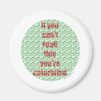 Der Colorblind-Test Magnet