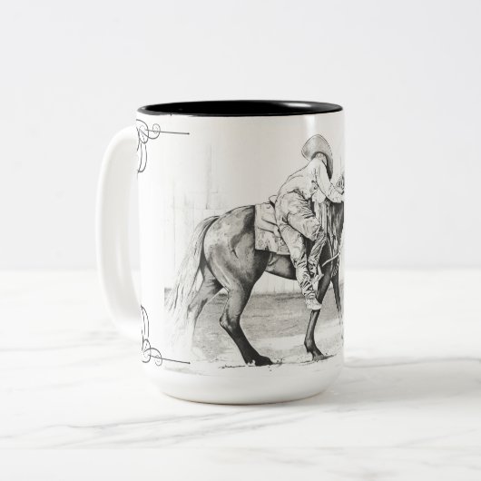 Der Colt Starter Zweifarbige Tasse (Vorderseite Links)