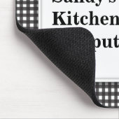 Der Computer-Mausunterlage des Gärtners Mousepad (Ecke)