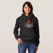 Der Computerprogrammierer-Gnom passende Familiens Hoodie (Vorne ganz)