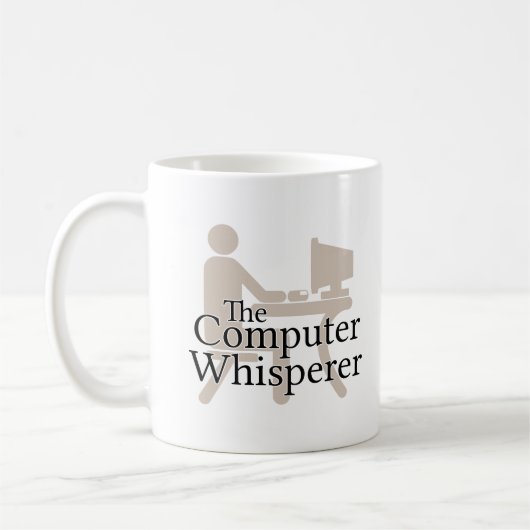 Der ComputerWhisperer Kaffeetasse (Links)