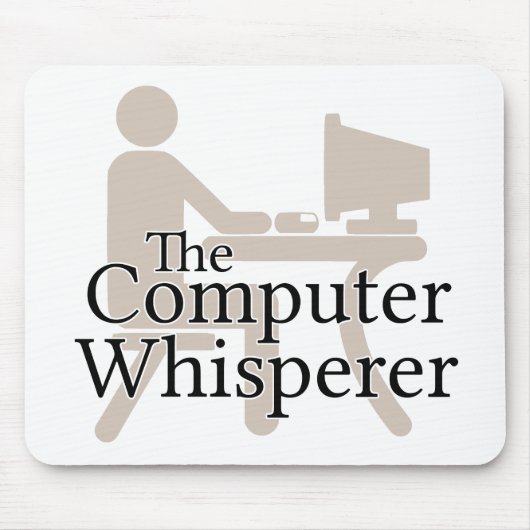 Der ComputerWhisperer Mousepad (Vorne)