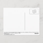 Der Condotier. Postkarte (Rückseite)