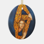 Der Contortionist 2 Keramik Ornament (Rechts)