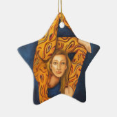 Der Contortionist 2 Keramik Ornament (Rechts)